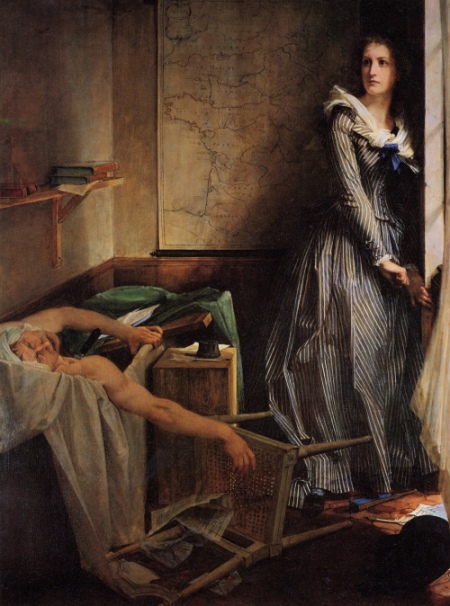 Charlotte Corday - Paul Jacques Aimé Baudry (1860)